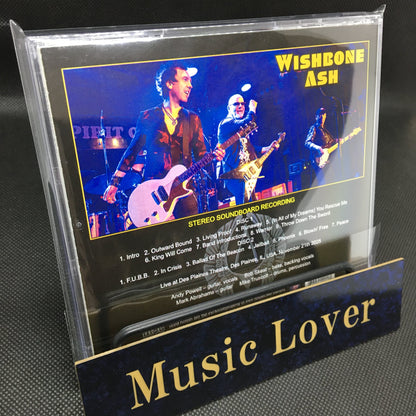 WISHBONE ASH / DES PLAINES 2025 STEREO SOUNDBOARD (2CDR)