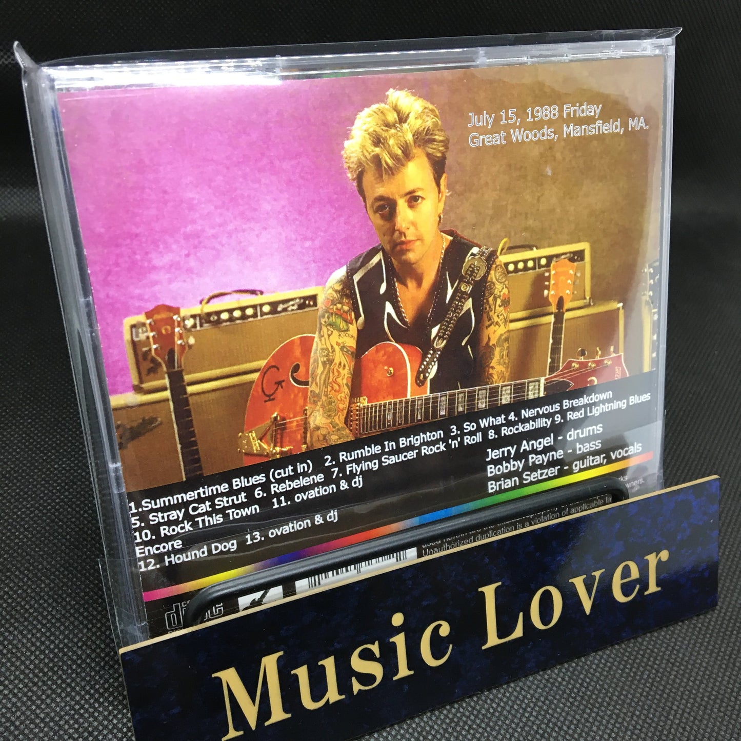 BRIAN SETZER / Great Woods Soundboard (1CDR)