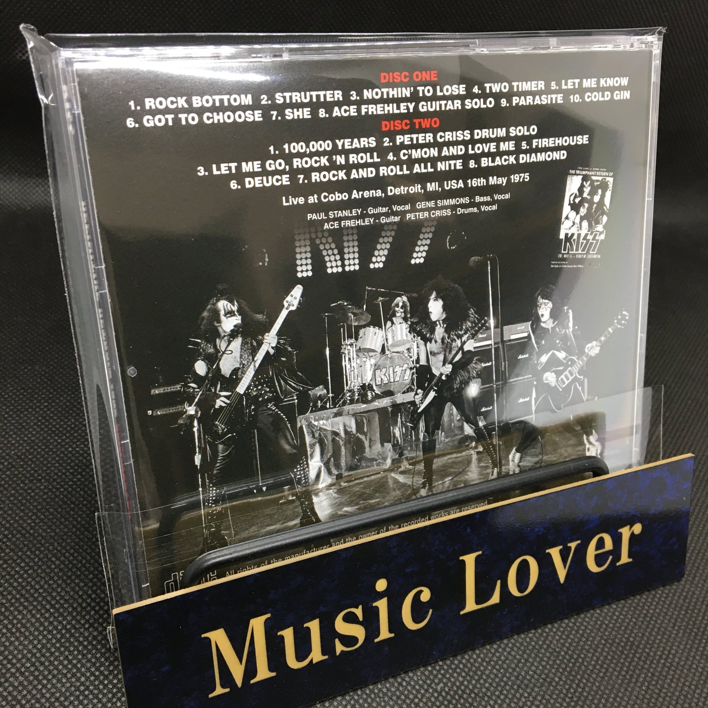 KISS / DEFINITIVE DETROIT 1975 SOUNDBOARD (2CD)