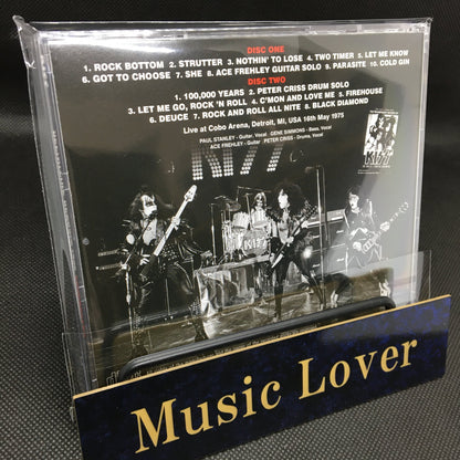 KISS / DEFINITIVE DETROIT 1975 SOUNDBOARD (2CD)