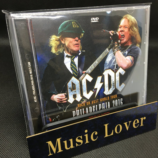 AC/DC / PHILADELPHIA 2016 MULTI CAM (1DVDR)