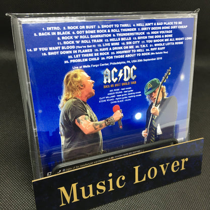 AC/DC / PHILADELPHIA 2016 MULTI CAM (1DVDR)