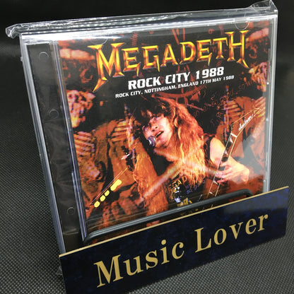 MEGADETH / ROCK CITY 1988 (1CDR+1CDR)