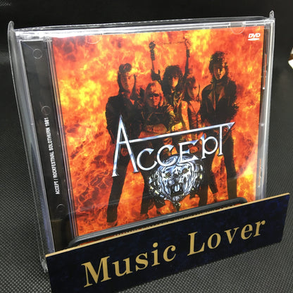 ACCEPT / ROCKFESTIVAL SOLOTHURN 1981 PRO SHOT (1DVDR)