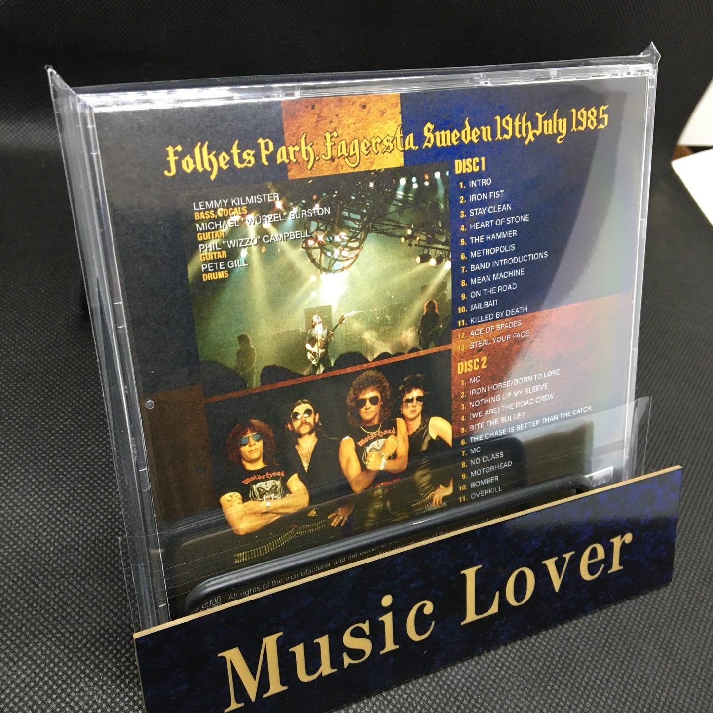 MOTORHEAD / FAGERSTA 1985 (2CDR)