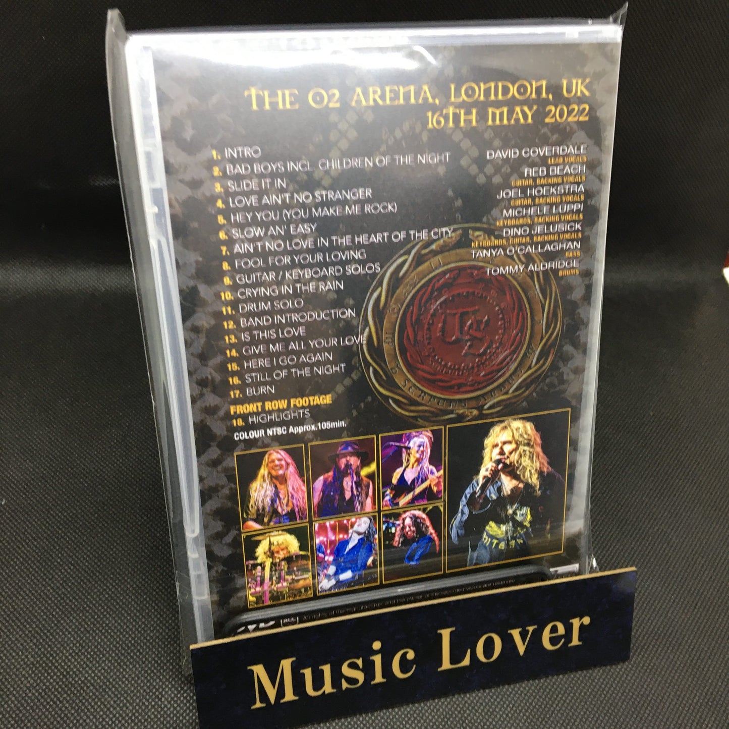 WHITESNAKE /THE O2 ARENA 2022 (1DVDR)