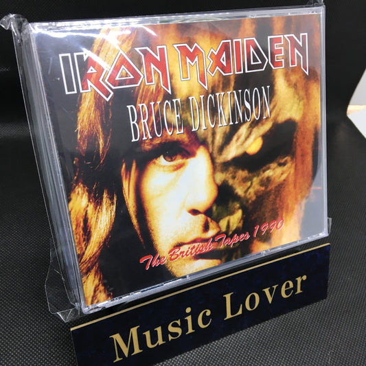 IRON MAIDEN + BRUCE DICKINSON / THE BRITISH TAPES 1990 (4CDR)