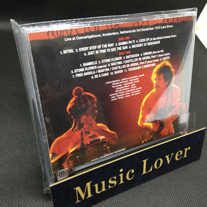 SANTANA / AMSTERDAM 1972 LATE SHOW SOUNDBOARD (2CDR)