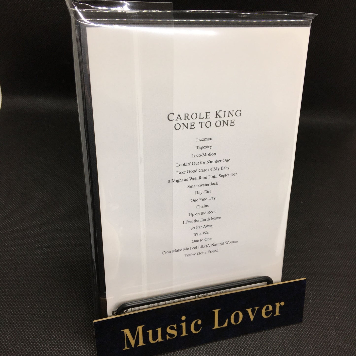 CAROLE KING / ONE TO ONE (1DVDR)