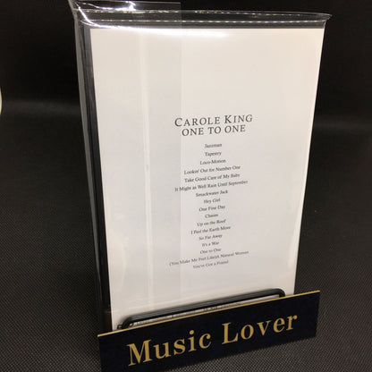 CAROLE KING / ONE TO ONE (1DVDR)