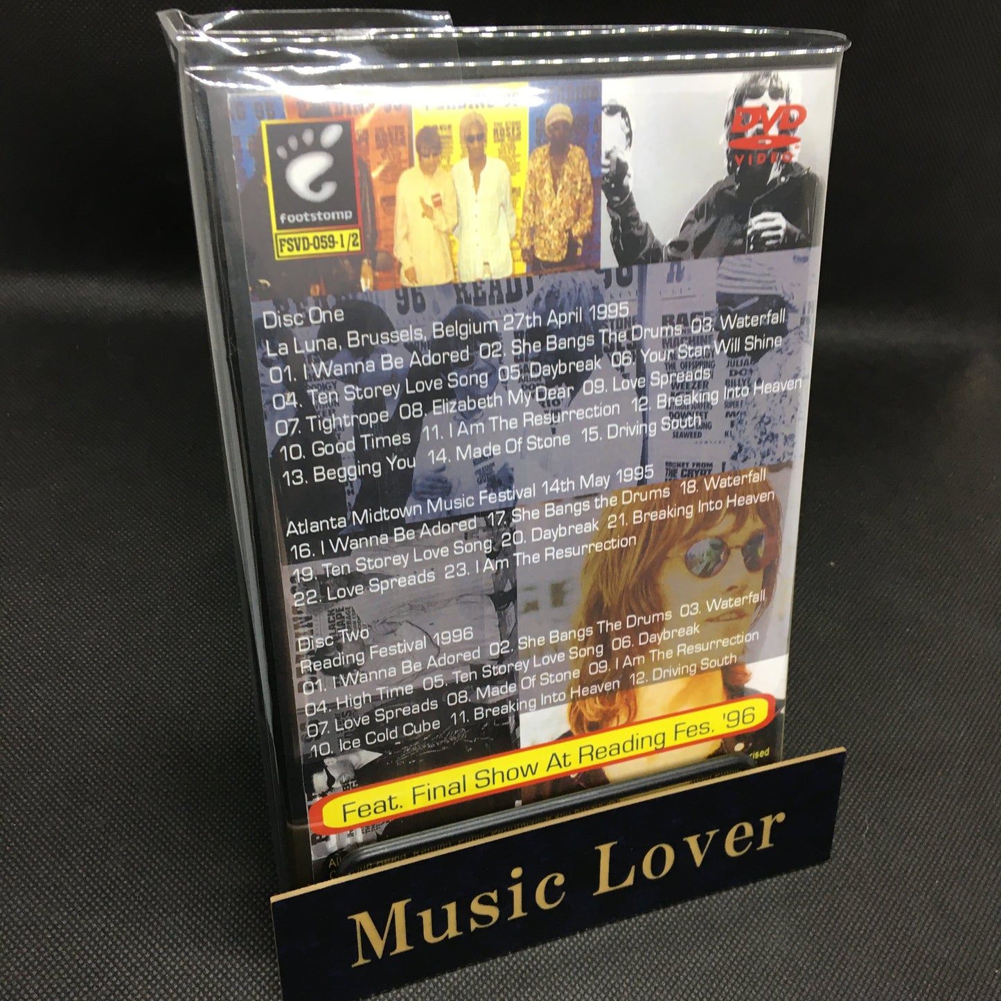 THE STONE ROSES / DEATH OF THE ROSES (2DVDR)