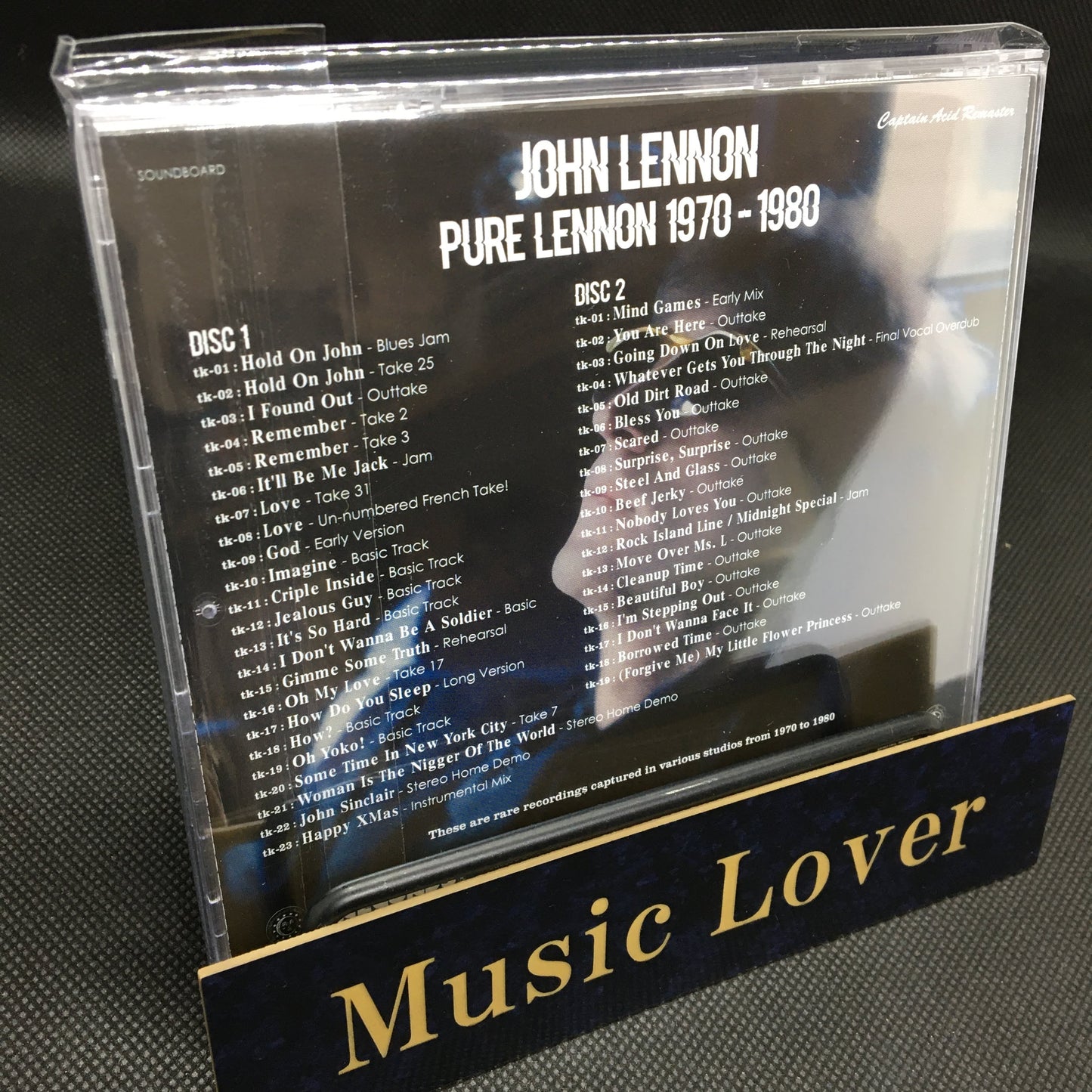 John Lennon / Pure Lennon 1970-1980 captain acid remaster (2CD)