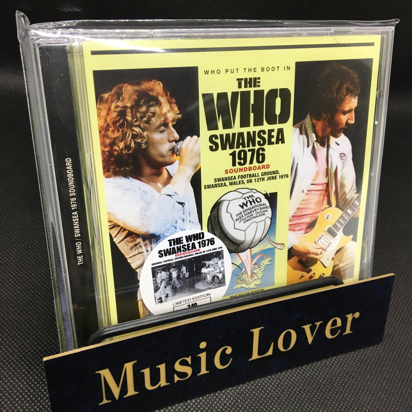 THE WHO / SWANSEA 1976 SOUNDBOARD (1CD)
