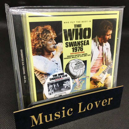 THE WHO / SWANSEA 1976 SOUNDBOARD (1CD)