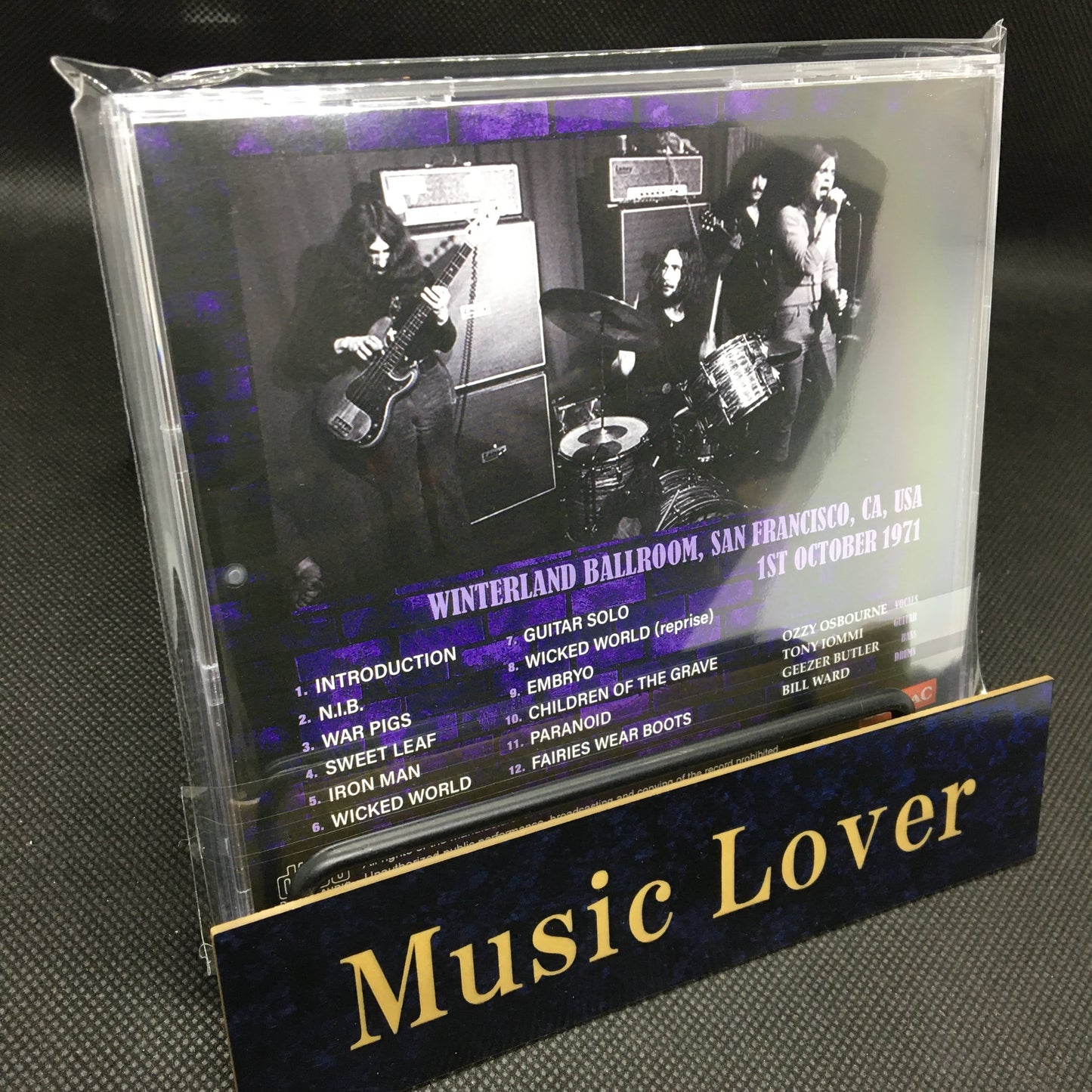 BLACK SABBATH / MASTER OF WINTERLAND DEFINITIVE EDITION (1CD)