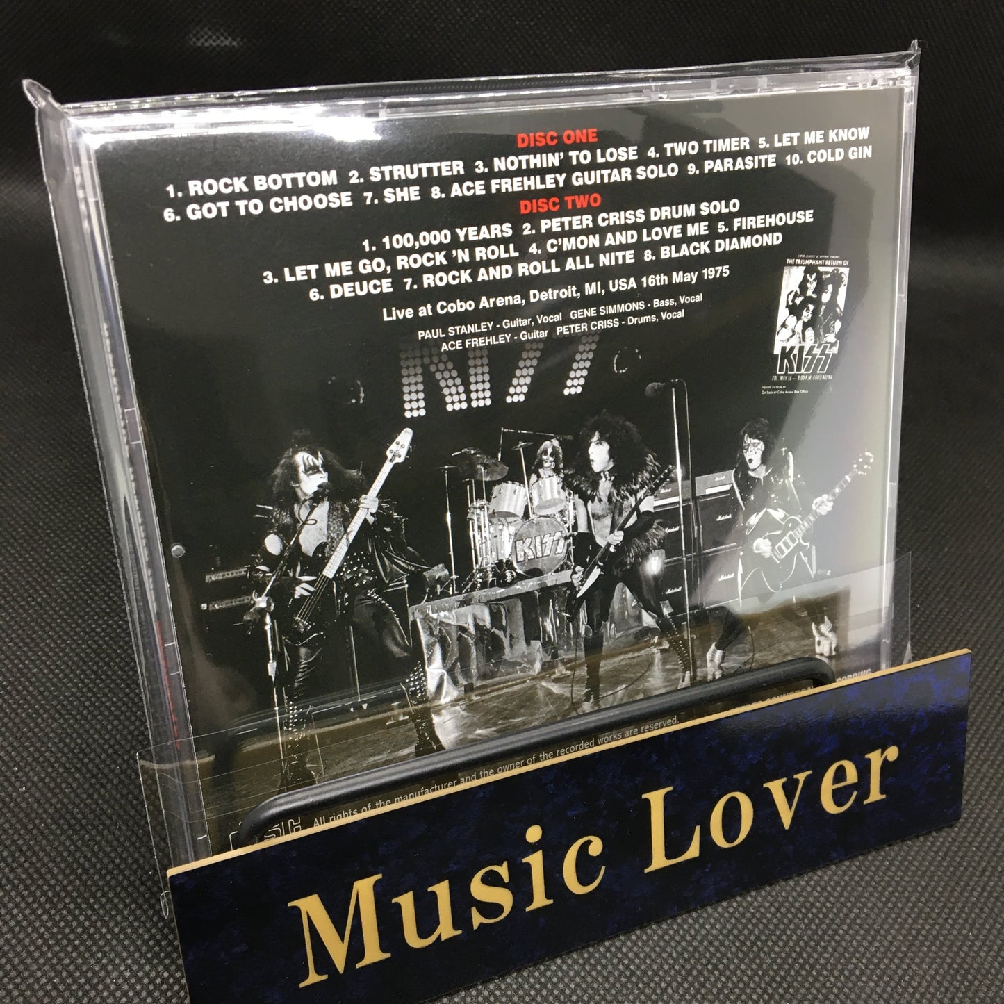 KISS / DEFINITIVE DETROIT 1975 SOUNDBOARD (2CD)