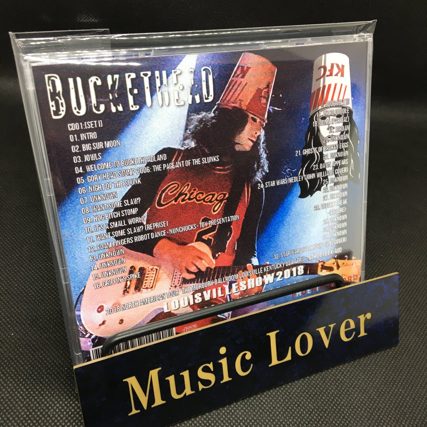 Buckethead / 2018 North American Tour The Mercury Ballroom (2CDR)