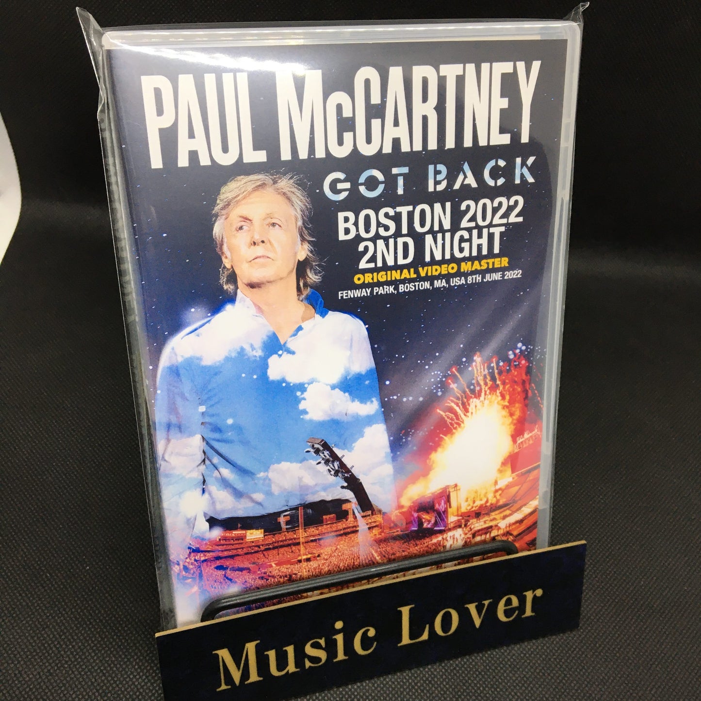 PAUL McCARTNEY / BOSTON 2022 2ND NIGHT ORIGINAL VIDEO MASTER (2DVDR)