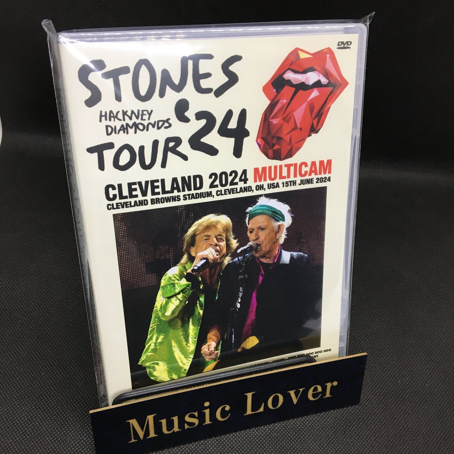 THE ROLLING STONES / CLEVELAND 2024 MULTICAM (1DVDR)