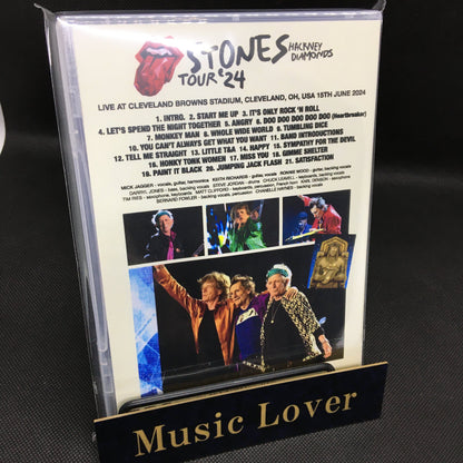 THE ROLLING STONES / CLEVELAND 2024 MULTICAM (1DVDR)