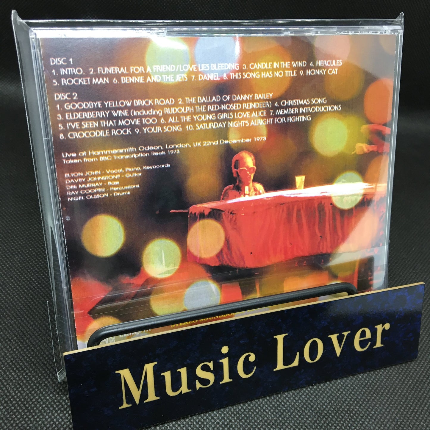 ELTON JOHN / CHRISTMAS LIVE '73 STEREO SOUNDBOARD (2CDR)