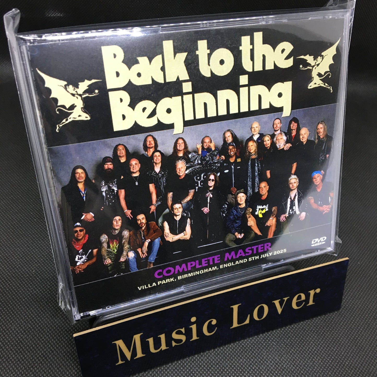 V.A. (BLACK SABBATH / OZZY OSBOURNE / METALLICA / GUNS N' ROSES) / BACK TO THE BEGINNING COMPLETE MASTER PRO SHOT (6DVDR)