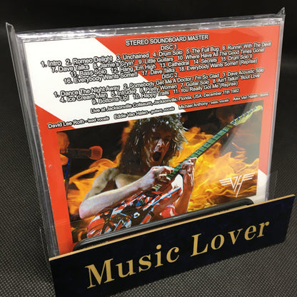 VAN HALEN / LIVE 1982 TOUR FINAL STEREO SOUNDBOARD (2CDR)