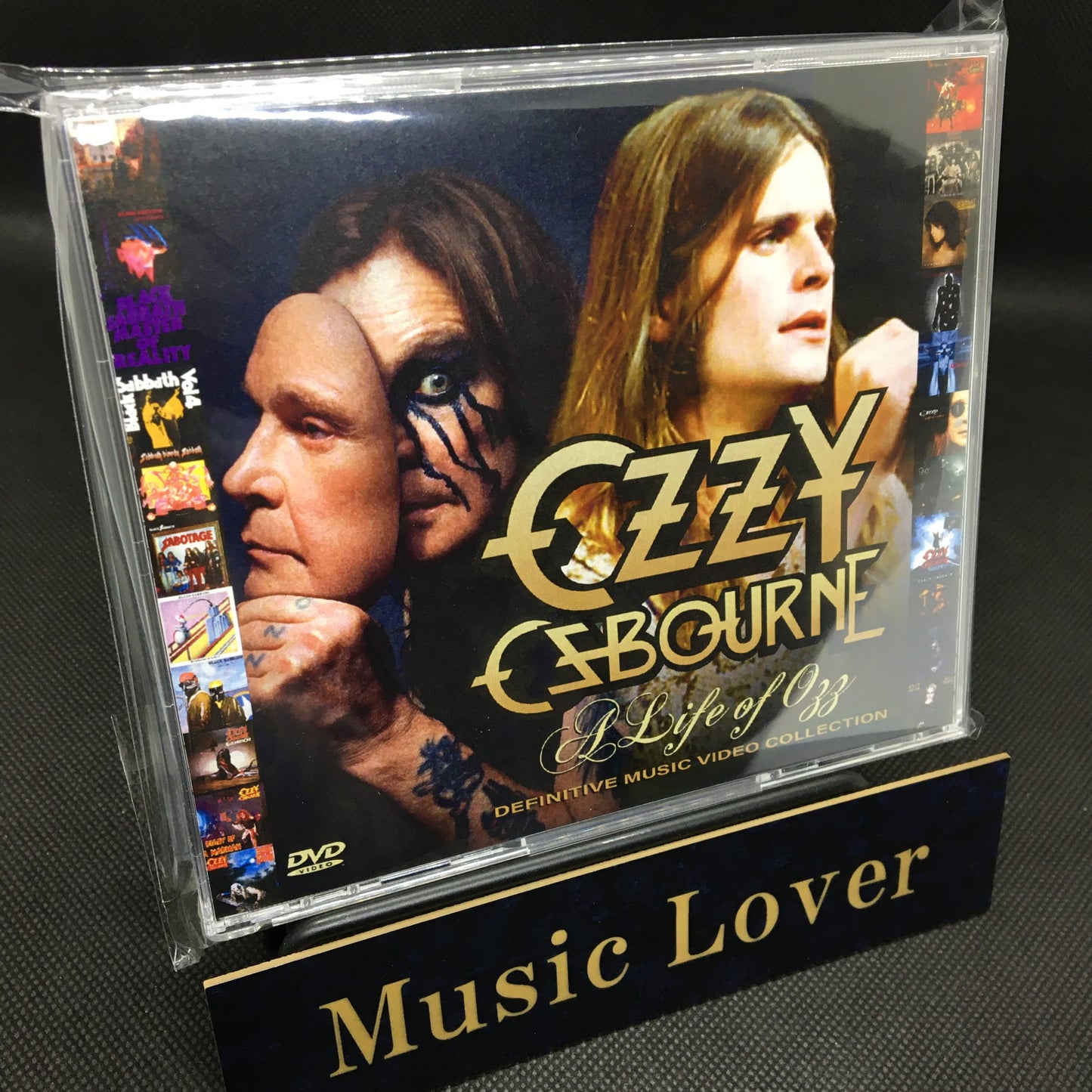 OZZY OSBOURNE / A LIFE OF OZZ DEFINITIVE MUSIC VIDEO COLLECTION PRO SHOT (4DVDR)
