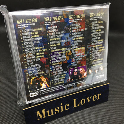 OZZY OSBOURNE / A LIFE OF OZZ DEFINITIVE MUSIC VIDEO COLLECTION PRO SHOT (4DVDR)