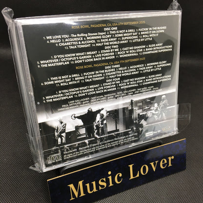 OASIS / DEFINITIVE ROSE BOWL 2025 2 DAYS COMPLETE COOL BRITANNIA IN THE U.S. (4CD)