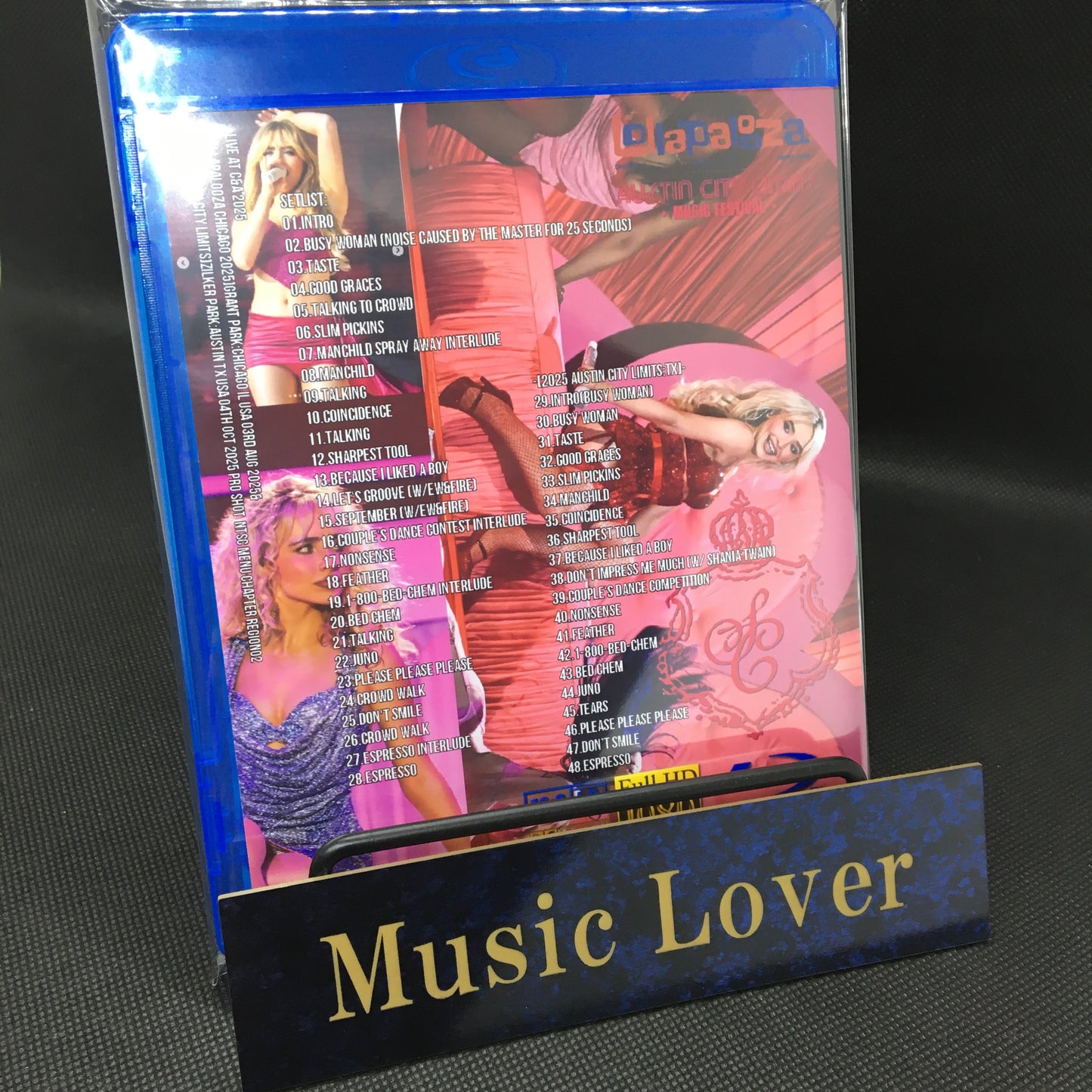 Sabrina Carpenter / LIVE AT C&A 2025 (Chicago & Austin) Pro-shot (1BDR)