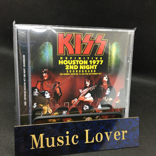 KISS / DEFINITIVE HOUSTON 1977 2ND NIGHT SOUNDBOARD (1CD)