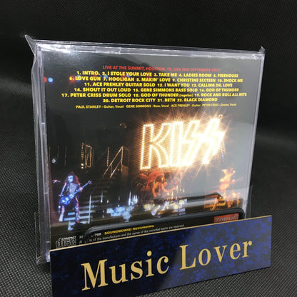 KISS / DEFINITIVE HOUSTON 1977 2ND NIGHT SOUNDBOARD (1CD)