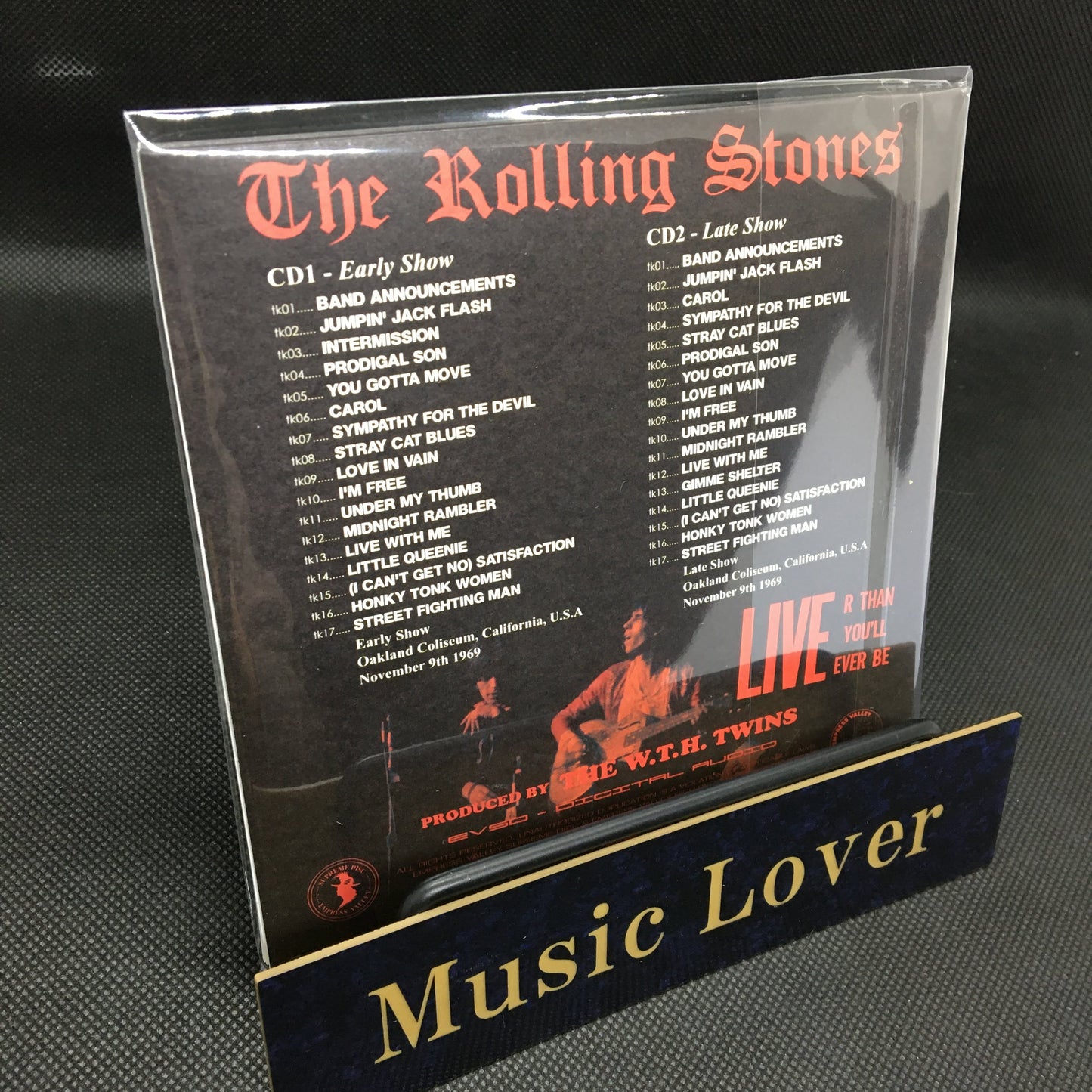 THE ROLLING STONES / LIVER THAN YOU’LL EVER BE captain acid remaster (2CD)