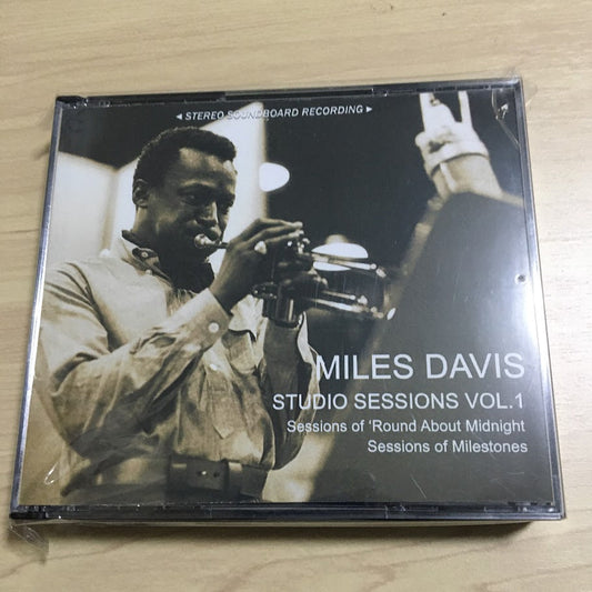 MILES DAVIS / STUDIO SESSIONS VOL.1 'Round About Midnight Milestones (3CDR)