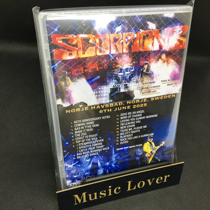 SCORPIONS / SWEDEN ROCK FESTIVAL 2025 (1DVDR)