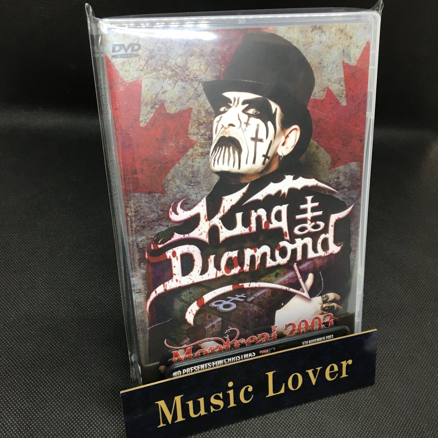 KING DIAMOND / MONTREAL 2003: NO PRESENTS FOR CHRISTMAS (1DVDR)