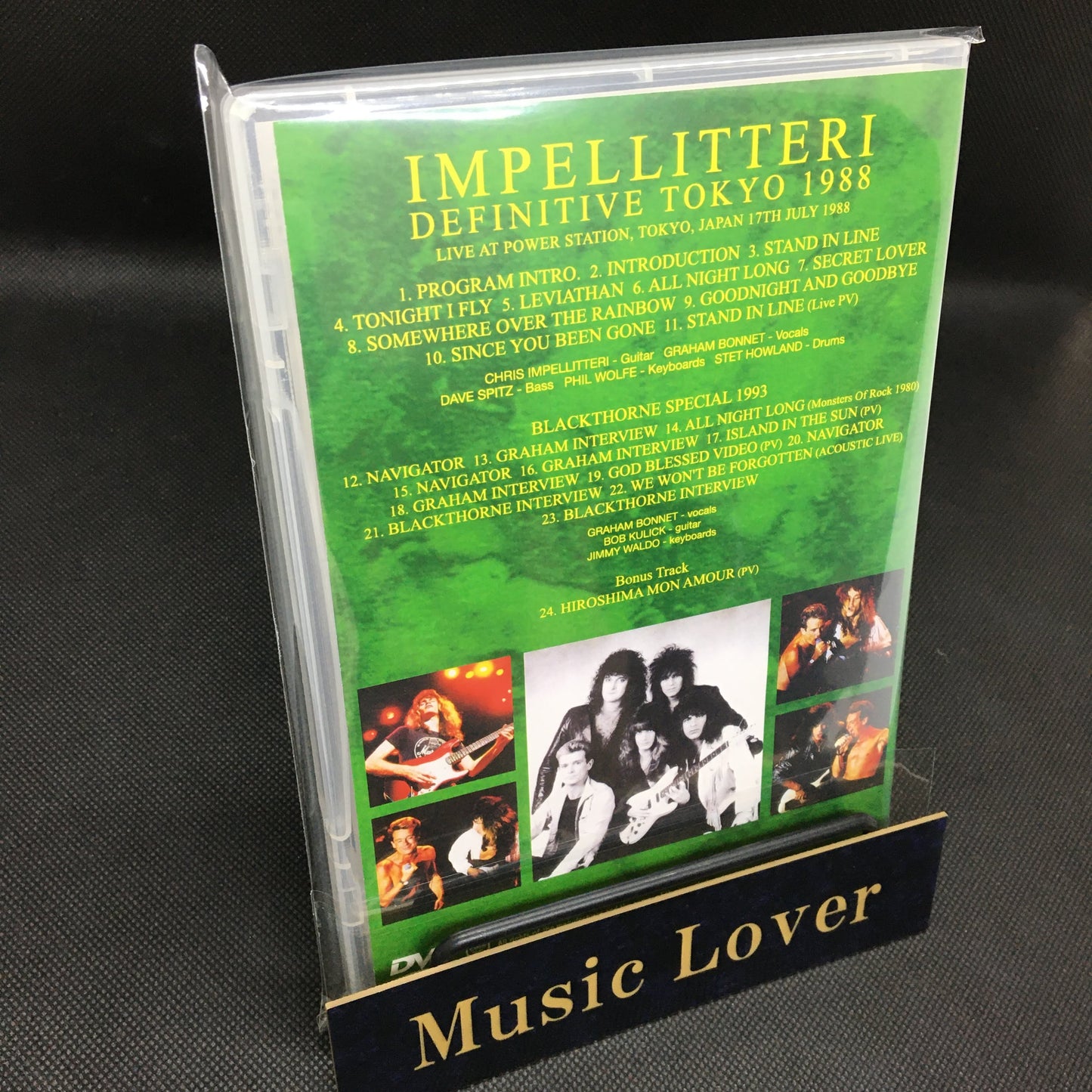 IMPELLITTERI / DEFINITIVE TOKYO 1988 PRO SHOT (1DVDR)