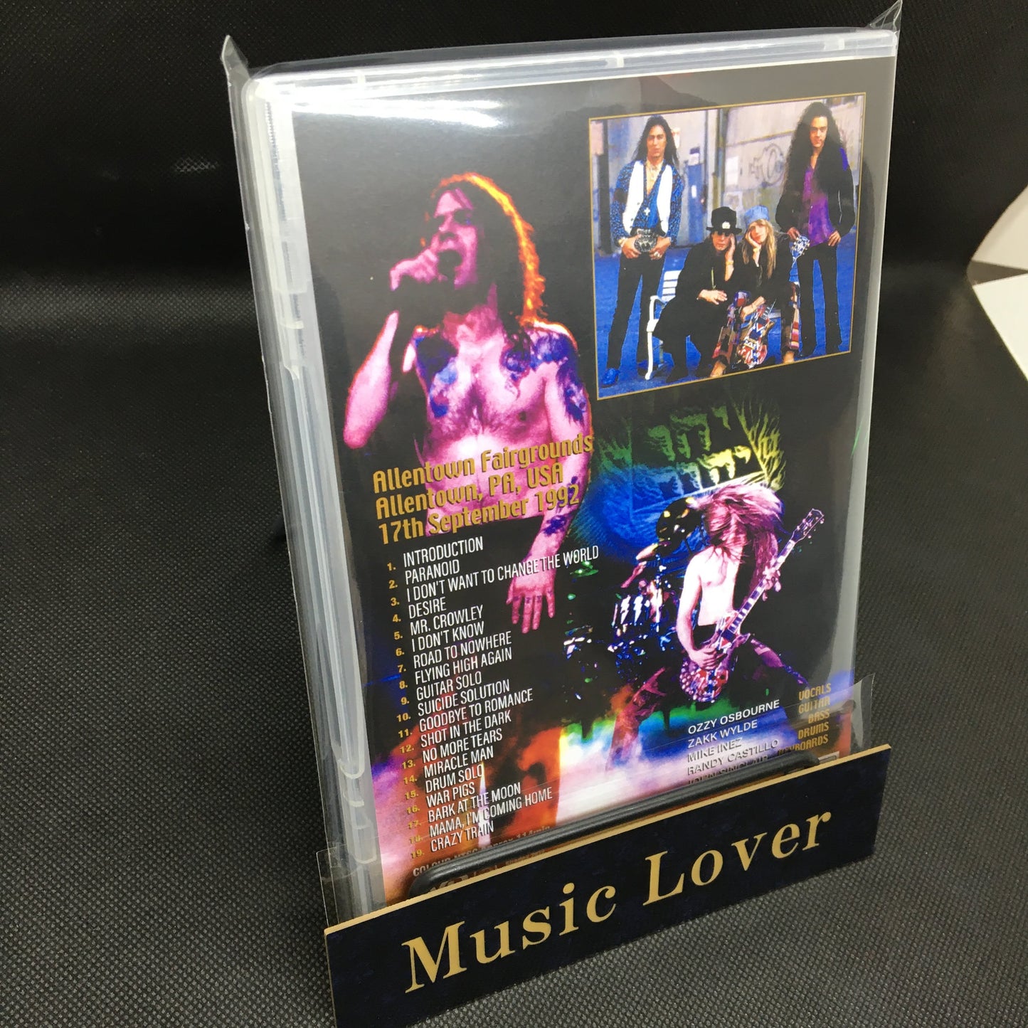 OZZY OSBOURNE / ALLENTOWN 1992 (1DVDR)