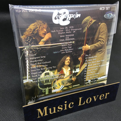 LED ZEPPELIN / BATH OF THE BLUES 2ND EDITION (4CD)