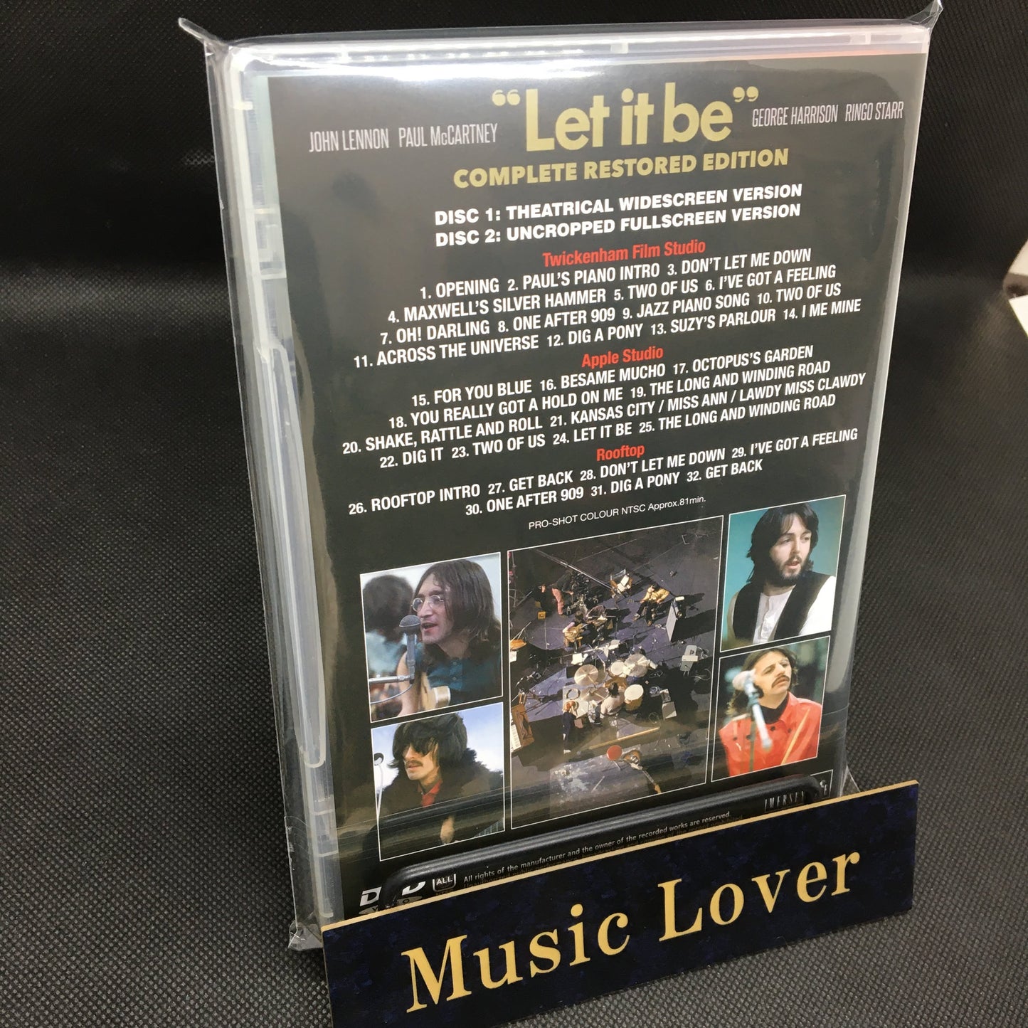 THE BEATLES / LET IT BE COMPLETE RESTORED EDITION PRO SHOT (2DVD)