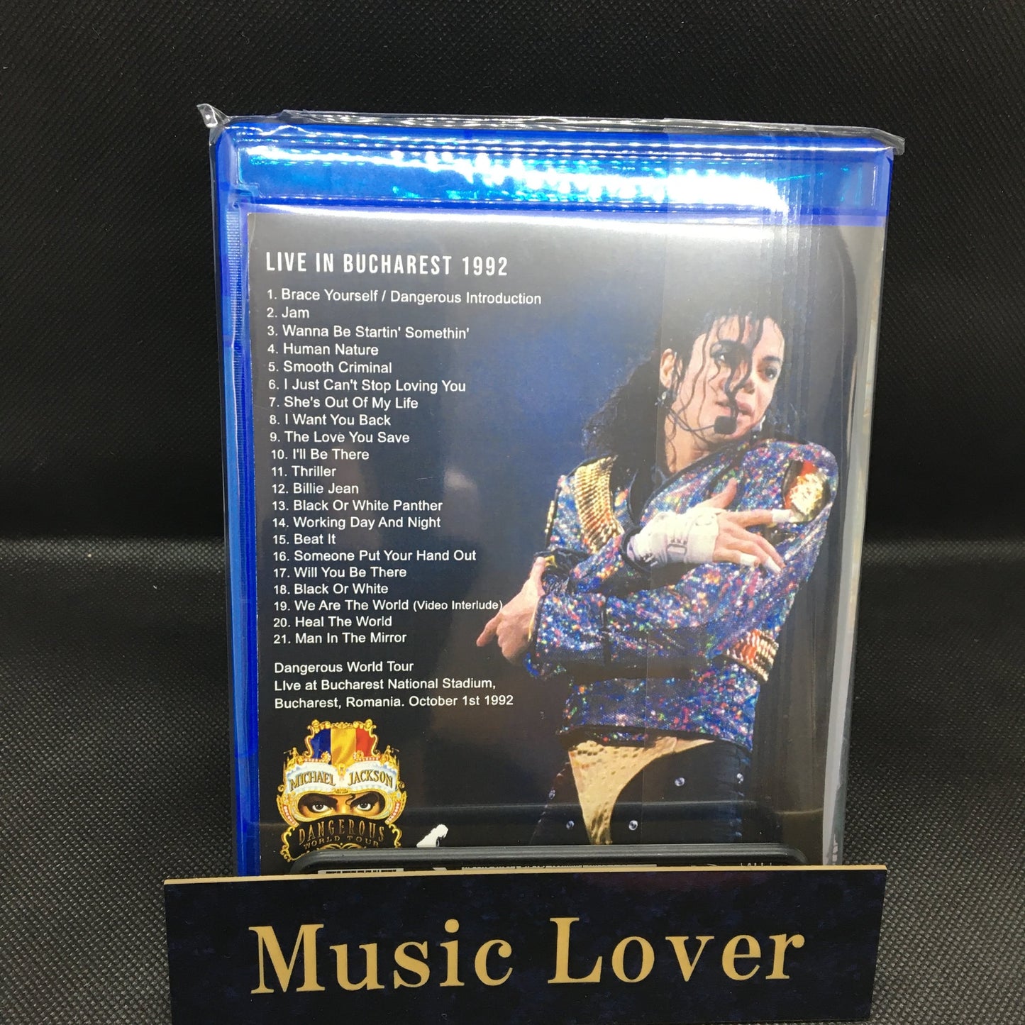 MICHAEL JACKSON / LIVE IN BUCHAREST 1992 HD PRO-SHOT (1BDR)