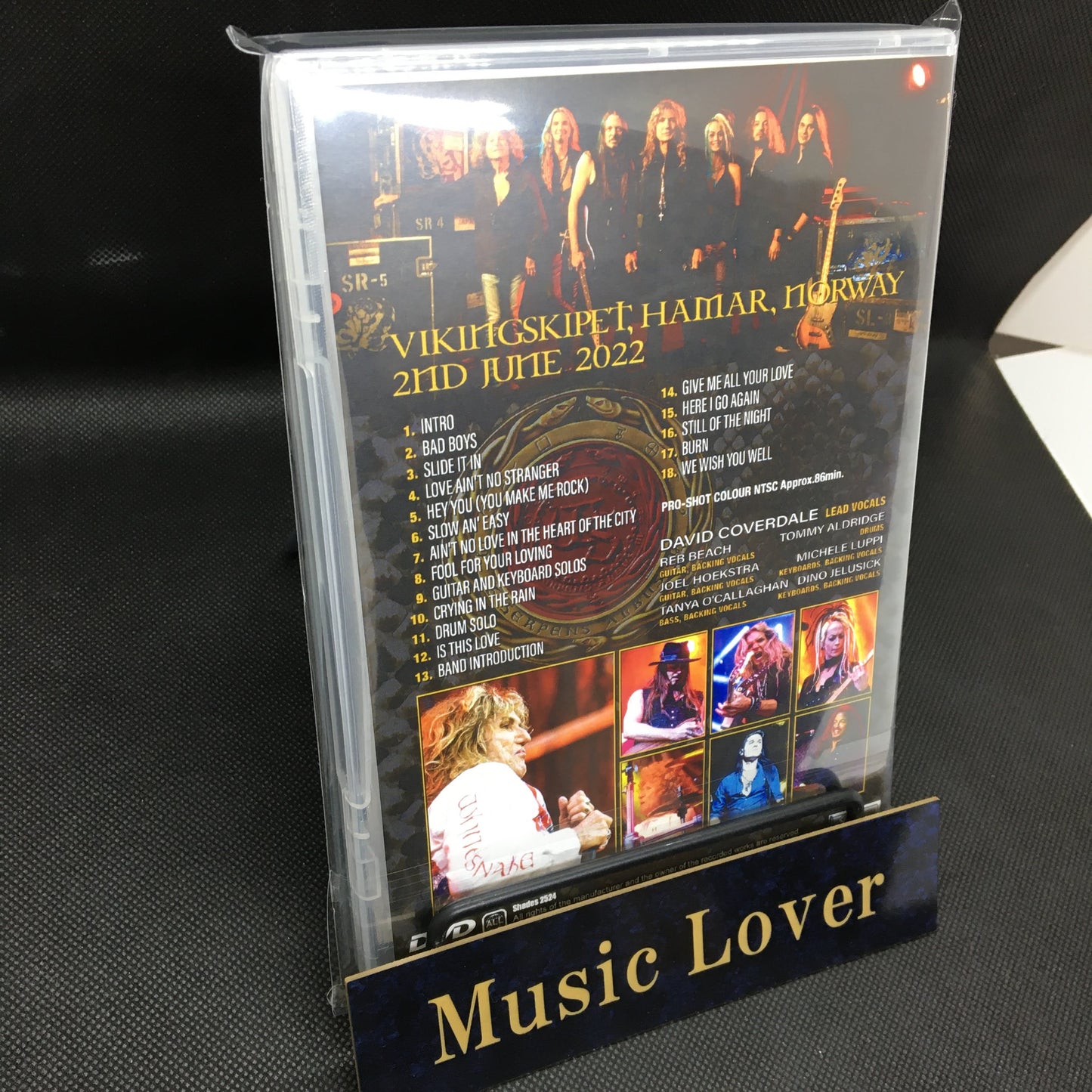 WHITESNAKE / HAMAR 2022: PRO-SHOT PRO SHOT (1DVDR)