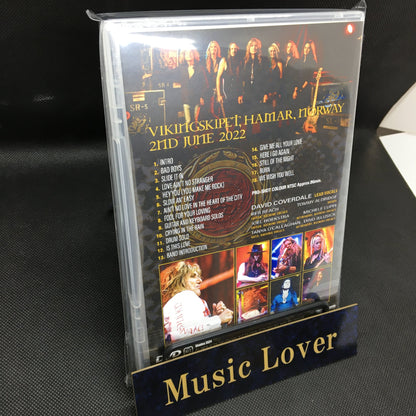 WHITESNAKE / HAMAR 2022: PRO-SHOT PRO SHOT (1DVDR)