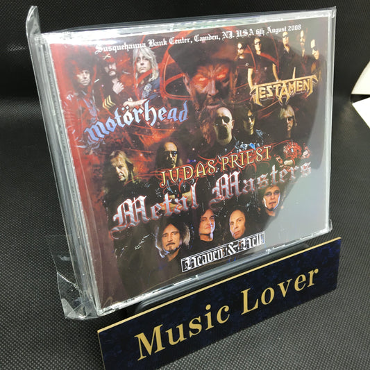 V.A.(JUDAS PRIEST, HEAVEN & HELL, MOTORHEAD, TESTAMENT) / METAL MASTERS (4CDR)
