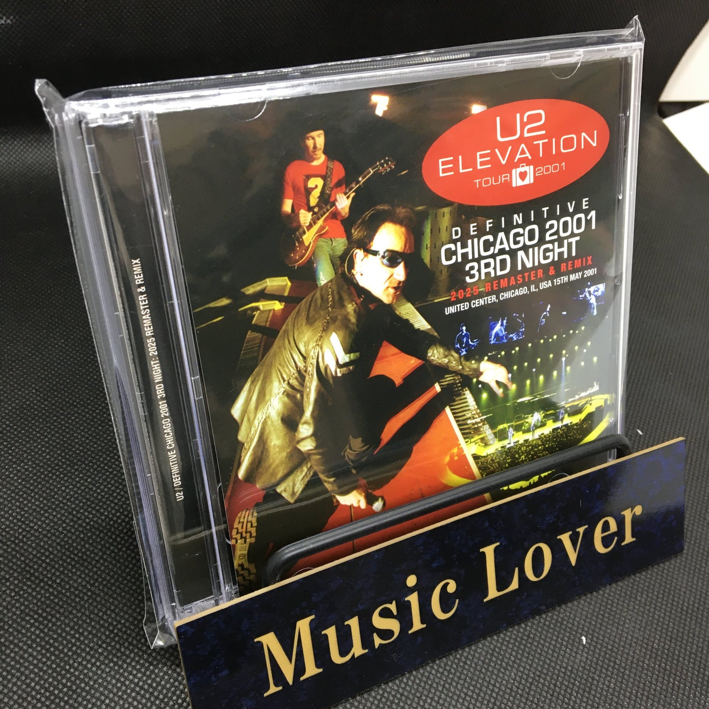 U2 / DEFINITIVE CHICAGO 2001 3RD NIGHT 2025 REMASTER & REMIX (2CD)