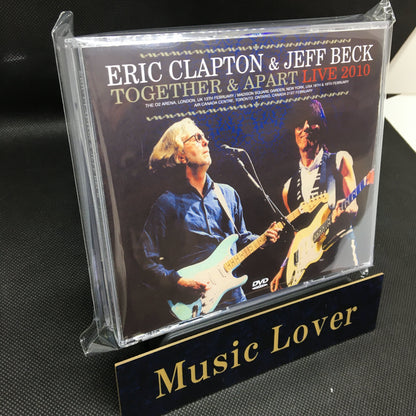 ERIC CLAPTON & JEFF BECK / TOGETHER & APART LIVE 2010 (4DVDR)