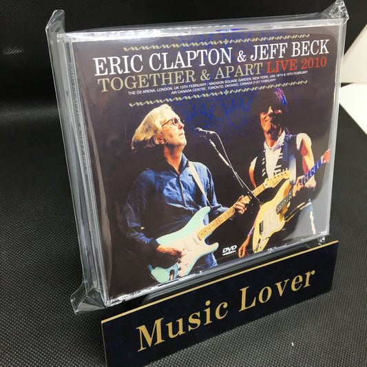 ERIC CLAPTON & JEFF BECK / TOGETHER & APART LIVE 2010 (4DVDR)