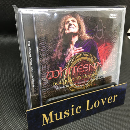 WHITESNAKE / HOLLYWOOD FLORIDA 2019 (1DVDR)