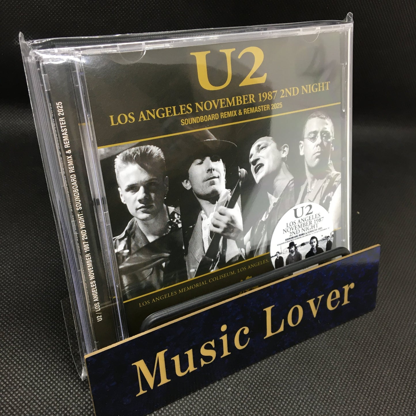 U2 / LOS ANGELES NOVEMBER 1987 2ND NIGHT SOUNDBOARD REMIX & REMASTER 2025 (2CD)